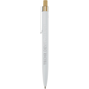 Logotrade promotional merchandise image of: Nooshin recycled aluminium ballpoint pen (black ink)